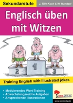 Englisch üben mit Witzen - Training English with illustrated jokes - Englisch