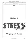 Lernzirkel Stress - Kenntnisse über den eigenen Körper - Naturwissenschaft