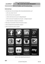 Wie sozial sind soziale Netzwerke? Facebook, Instagram & Co - Freiheit und Verantwortung - Ethik