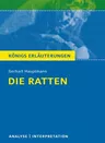 Interpretation zu Hauptmann, Gerhart - Die Ratten - Textanalyse, Interpretation und ausführlicher Inhaltsangabe - Deutsch