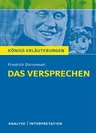 Interpretation zu Dürrenmatt, Friedrich - Das Versprechen - Textanalyse und Interpretation mit ausführlicher Inhaltsangabe - Deutsch