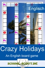 Crazy Holidays - An English board game - Englisch