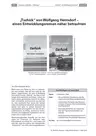 "Tschick" von Wolfgang Herrndorf - Einen Entwicklungsroman näher betrachten - Deutsch