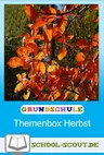 Herbstliche Themenbox für den Deutschunterricht - Jahreszeiten in der Grundschule - Deutsch