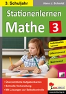 Stationenlernen Mathe - Klasse 3 - Komplett ausgearbeitetes Freiarbeitsmaterial - Mathematik