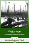 Paket Stationenlernen - Weltkriege von 1914 bis 1945 - Binnendifferenzierung & individuelle Förderung - Geschichte
