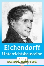 "Mondnacht" von Eichendorff - Unterrichtsbausteine - Interpretation und Arbeitsblätter zur Lyrik der Romantik - Deutsch