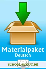 Stationenlernen für Klasse 8 Deutsch im Paket - Lernen an Stationen - Kompetenzbereiche Klasse 8 (Vera 8) - Deutsch