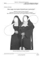 So lebten Nonnen und Mönche in den Klöstern des Mittelalters - Leben in einer mittelalterlichen Stadt - Arbeitsmaterialien Grundschule - Sachunterricht