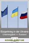 Krieg in der Ukraine - Zwischen Unabhängigkeitsstreben und Russlands Machtanspruch - Arbeitsblätter "Sowi/Politik - aktuell" - Sowi/Politik
