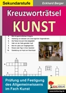 Kreuzworträtsel Kunst - Prüfung und Festigung des Allgemeinwissens - Kunst/Werken