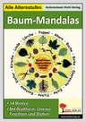 Baum-Mandalas - 14 Motive mit Blattform, Umriss, Früchten und Blüten - Sachunterricht