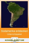 Südamerika im Unterricht entdecken - Länderprofile im preisgünstigen Paket - Differenzierte Länderprofile mit Arbeitsblättern für den Erdkunde- und Geografieunterricht - Erdkunde/Geografie