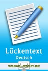 Deutsch-Lückentext: "Damals war es Friedrich" von Hans Peter Richter - Lückentexte für den Deutschunterricht - Deutsch