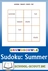 Sommerliche Wort-Sudokus zum Thema "Summer" - 3 Schwierigkeitsstufen! - Spielend leicht Vokabeln lernen - Englisch