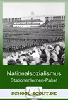 Von Machtergreifung bis Holocaust - Stationenlernen Nationalsozialismus im preisgünstigen Paket - Binnendifferenzierung & individuelle Förderung - Geschichte