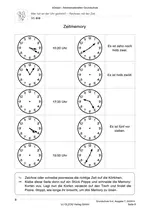 Wer hat an der Uhr gedreht? - Rechnen mit der Zeit (3.-4. Klasse) - Unterrichtsmaterial und kreative Ideenbörse Grundschule - Mathematik
