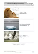 Das Wetter spielt verrückt! - Ursachen und Folgen des Klimawandels - Ausgearbeitete Arbeitsmaterialien und Kopiervorlagen - Ethik