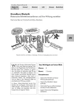 Grundkurs Rhetorik - Rhetorische Stilmittel kennenlernen und ihre Wirkung verstehen - Deutsch