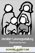 Stationenlernen Identität und Lebensgestaltung (SEK I) - Leben im Wandel der modernen und globalisierten Gesellschaft - Sowi/Politik