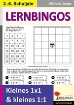 Lernbingos - Kleines 1x1 und kleines 1:1 - Mathematik