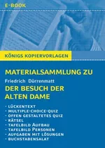 Dürrenmatt, Friedrich: Der Besuch der alten Dame - Materialsammlung - Digitales Zusatzmaterial für den direkten Einsatz in der Klasse - Deutsch