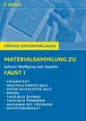 Goethe, Johann Wolfgang von: Faust I - Materialsammlung - Digitales Zusatzmaterial für den direkten Einsatz in der Klasse - Deutsch