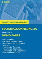 Frisch, Max: Homo faber - Materialsammlung - Digitales Zusatzmaterial für den direkten Einsatz in der Klasse - Deutsch