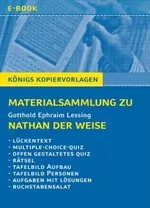 Lessing, Gotthold Ephraim: Nathan der Weise - Materialsammlung - Digitales Zusatzmaterial für den direkten Einsatz in der Klasse - Deutsch