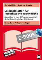 Lesemalblätter für leseschwache Jugendliche - Materialien in zwei Differenzierungsstufen für Schüler mit geistiger Behinderung - Deutsch