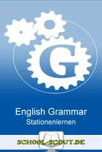 Stationenlernen English Present Tenses (Klasse 5/6) - Englisch Grammatik - Klasse 5 und Klasse 6 - with final test - Englisch