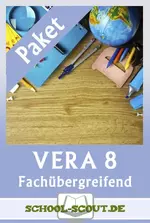 VERA 8 komplett: Alle Fächer und alle Kompetenzen - Arbeitsblätter zur Lernstandserhebung - Fachübergreifend