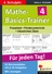Mathe-Basics-Trainer / 4. Schuljahr - Grundlagentraining für jeden Tag! - 52 Wochenblätter mit je 20 Aufgaben mit Lösungen - Mathematik