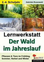 Lernwerkstatt: Der Wald im Jahreslauf - Pflanzen & Tiere im Frühling, Sommer, Herbst und Winter - Sachunterricht