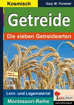Getreide - Kartei- und Legematerial - Die sieben Getreidearten - Sachunterricht