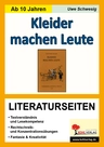 Kleider machen Leute - Literaturseiten mit Lösungen - Textverständnis & Lesekompetenz - Deutsch