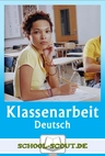 Klassenarbeit zu: G. Keller - Romeo und Julia auf dem Dorfe - Veränderbare Klassenarbeiten Deutsch mit Musterlösungen - Deutsch