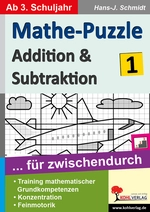36 Mathe-Puzzle … für zwischendurch: Band 1 - Band 1: Addition & Subtraktion - Mathematik