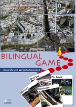 Erdkunde und Wirtschaftskunde: Bilingual Games 2 - Erdkunde / Geografie bilinguale Spiele / Lernspiele, Memorys, Dominoes, Quartet, Old Maid, Blck Cat - Erdkunde/Geografie