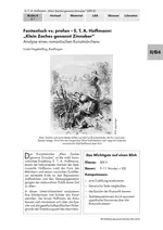 Fantastisch vs. profan - E. T. A Hoffmann: "Klein Zaches genannt Zinnober" - Analyse eines romantischen Kunstmärchens - Deutsch