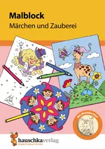 Malblock: Märchen und Zauberei (ab 3 Jahren) - Malbuch - Kunst/Werken