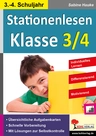 Stationenlernen Lesetraining zur Förderung der Lesekompetenz - Jede Woche übersichtlich auf einem Bogen! - Deutsch