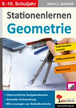 Stationenlernen Geometrie für das 9.-10. Schuljahr - Differenzierung - Individuelles Lernen - Motivierend - Mathematik