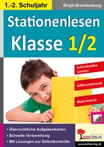 Stationenlesen Klasse 1/2 - Individuelles Lernen - Differenzierend - Motivierend - Deutsch
