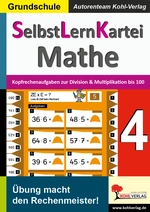 SelbstLernKartei Mathematik, Band 4: Übung macht den Rechenmeister! - Kopfrechenaufgaben zur Division & Multiplikation bis 100 - Mathematik
