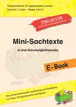 Mini-Sachtexte in drei Schwierigkeitsstufen - Sinnentnehmendes Lesetraining mit Tests, Erfolgsübersicht - Deutsch