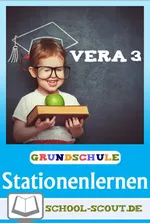 VERA 3: Stationenlernen - Hörverstehen - Vergleichsarbeit leicht gemacht - Deutsch