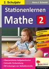 Stationenlernen Mathe / Klasse 2 - Komplett ausgearbeitetes Freiarbeitsmaterial im 2. Schuljahr - Mathematik