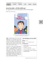 Anna Gavalda: "35 Kilo Hoffnung" - Ein Jugendroman aus der Perspektive eines Schulversagers - Deutsch