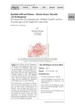 Realität trifft auf Fiktion - Günter Grass' Novelle: "Im Krebsgang" - Die Geschichte vom Untergang der "Wilhelm Gustloff" und ihre Auswirkungen auf die Gegenwart untersuchen - Deutsch